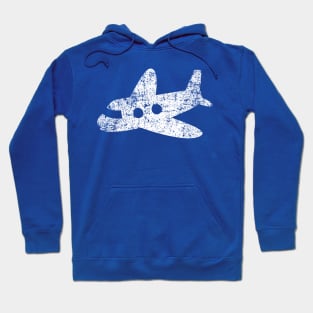 Cute Plane - Distressed Hoodie